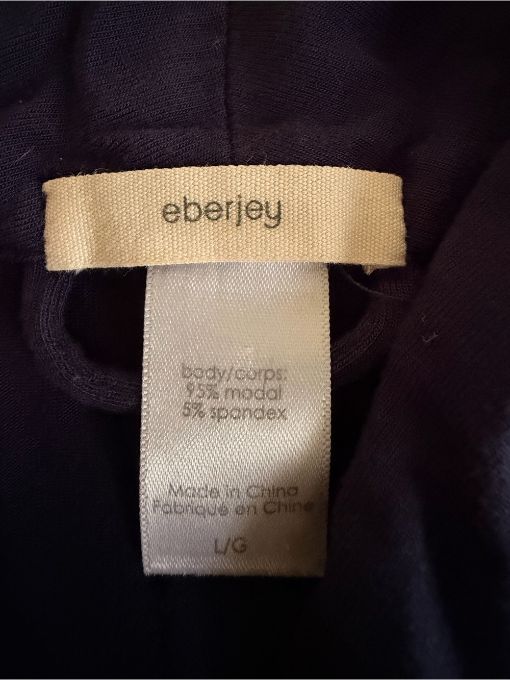 Eberjey Navy Robe